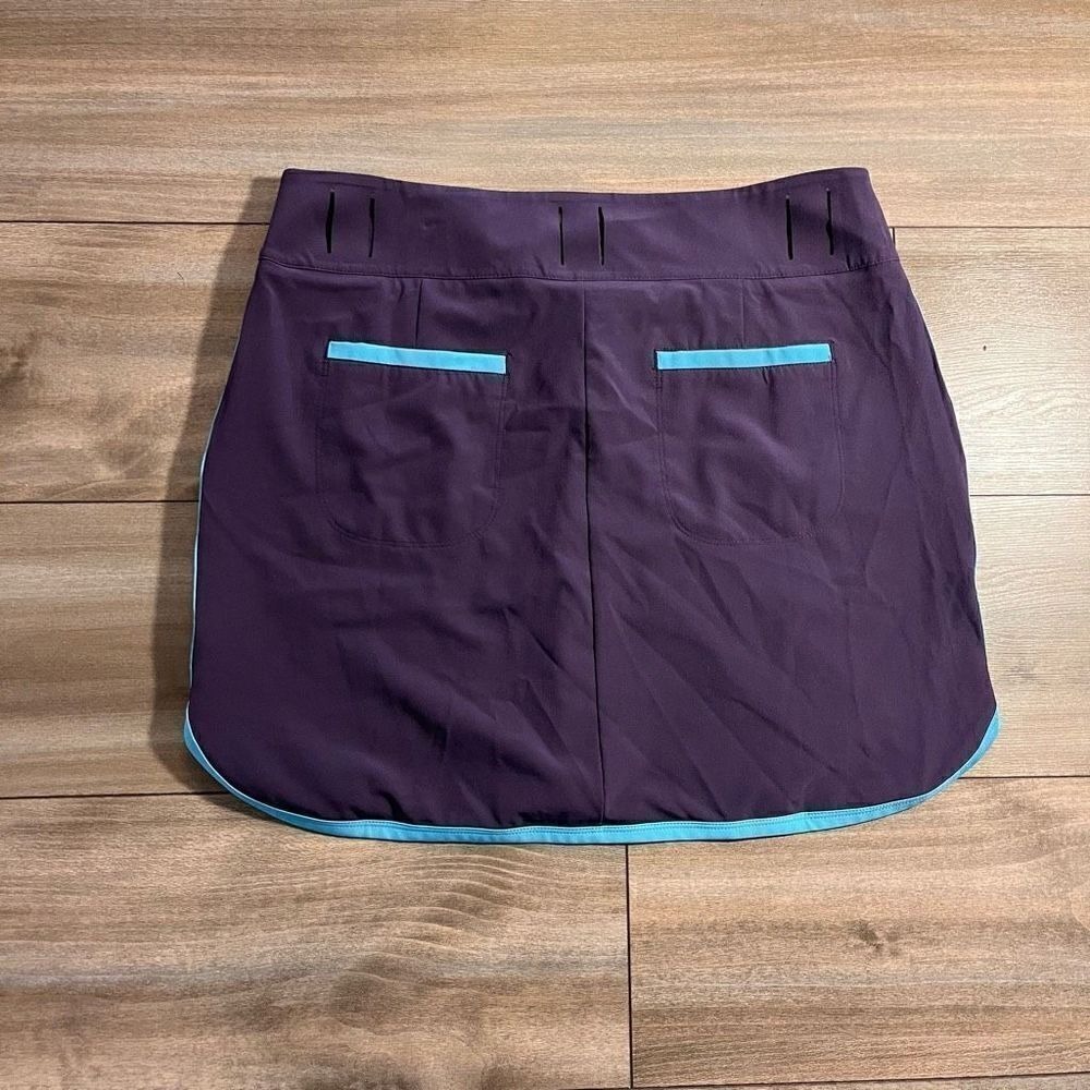 Nike Golf Purple Athletic Workout Skirt Women 8 Bin M-8 - Picture 4 of 4